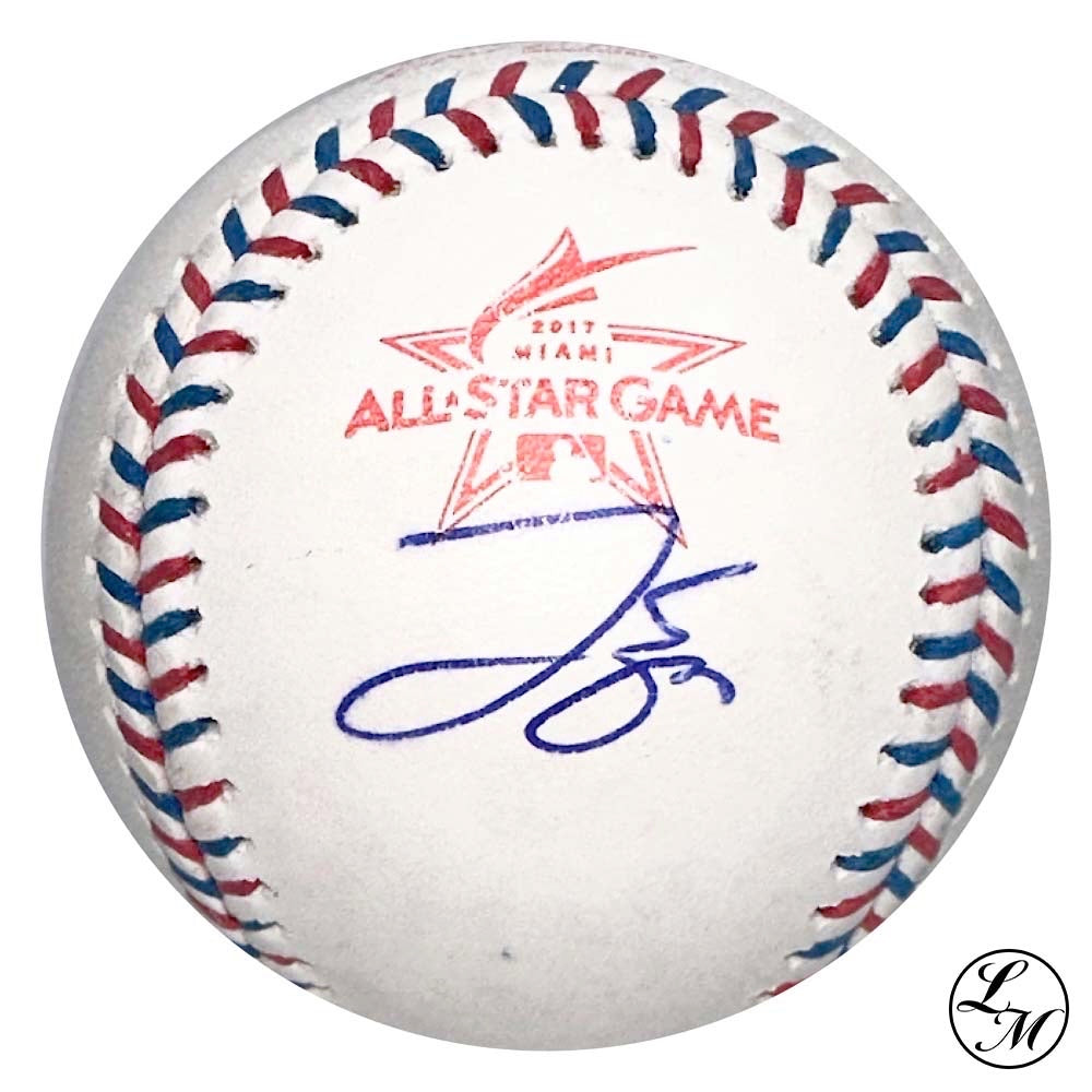 George Springer Blue Jays Autographed 2017 All Star Game Baseball JSA COA