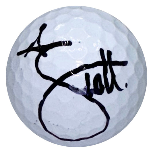 Adam Scott Autographed Masters Logo Golf Ball