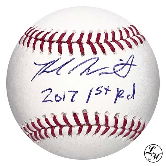 Kyle Wright Autographed ROMLB Baseball Atlanta Braves