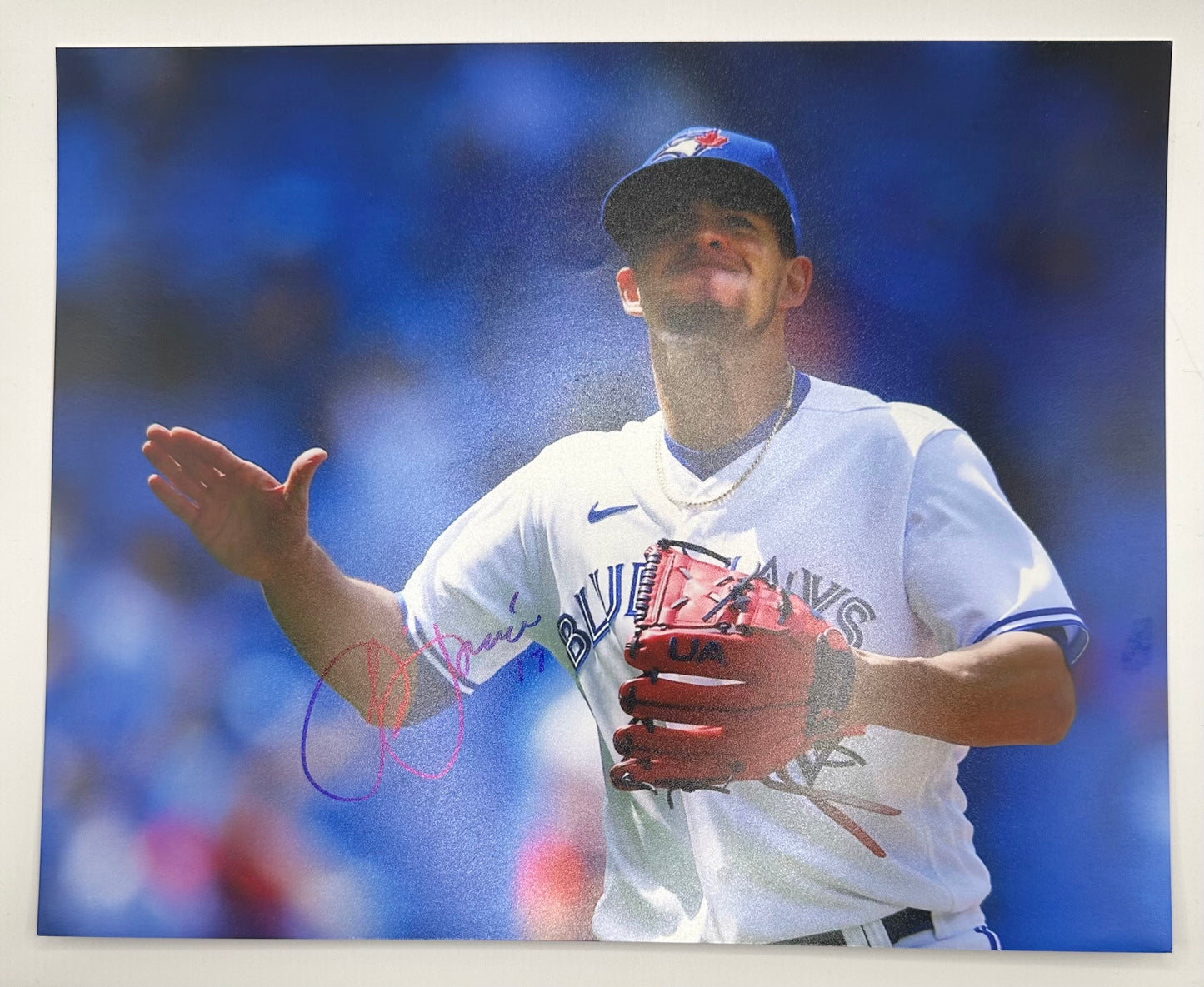 Jose Berrios Autographed 8x10 Photo Blue Jays