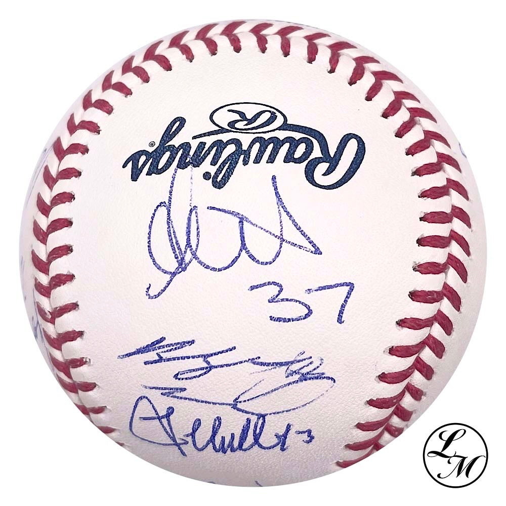 Houston Astros Autographed Team 2022 World Series Baseball JSA LOA