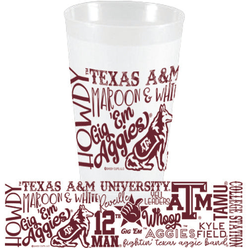 Texas Aggies Font Wrap FF
