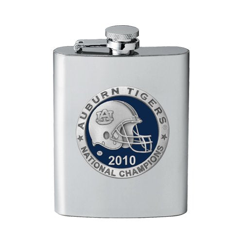 Auburn University National Champions 2010 Flask