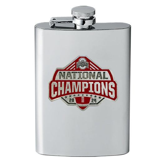 2024-25 Ohio State Football Championship Flask