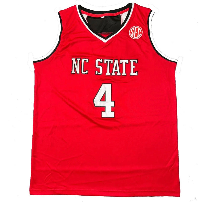 Dennis Smith Jr Autographed NC STATE WOLFPACK Jersey JSA COA