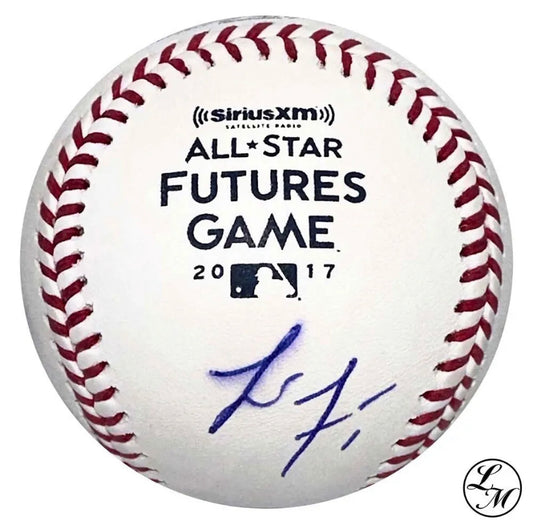 Lucius Fox Nationals Autographed 2017 Futures Game Baseball