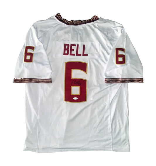 Jaheim Bell Autographed Florida State Seminoles Jersey JSA COA