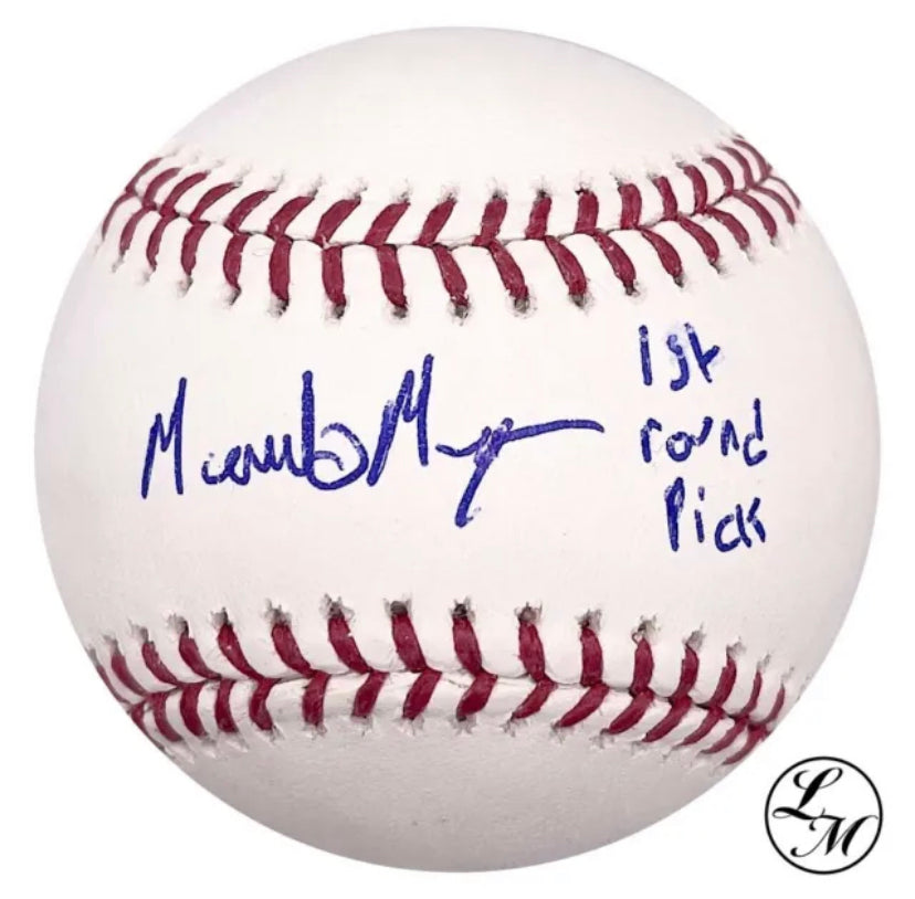 Marcelo Mayer Red Sox Autographed Official Major League Baseball JSA COA