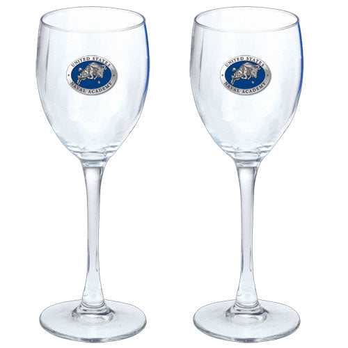 United States Naval Academy Goat Goblets (Set Of 2)