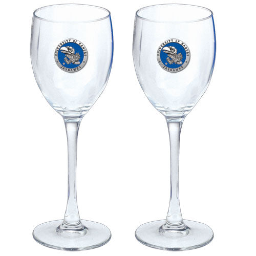 University of Kansas Goblets (Set Of 2)