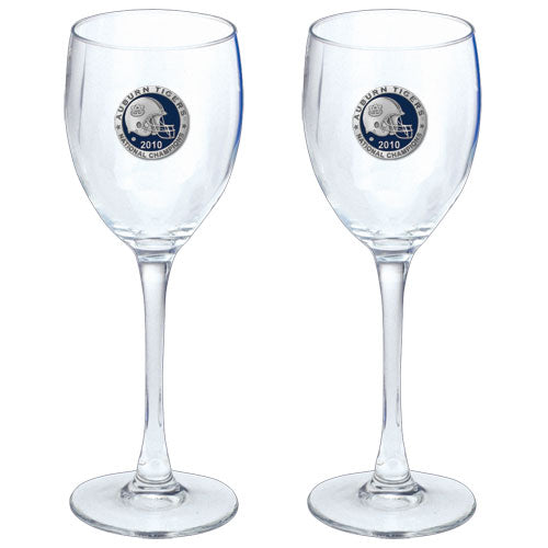 Auburn University National Champions 2010 Goblets (Set Of 2)