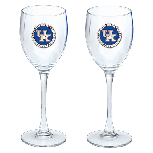 University of Kentucky UK Logo Goblets (Set of 2)