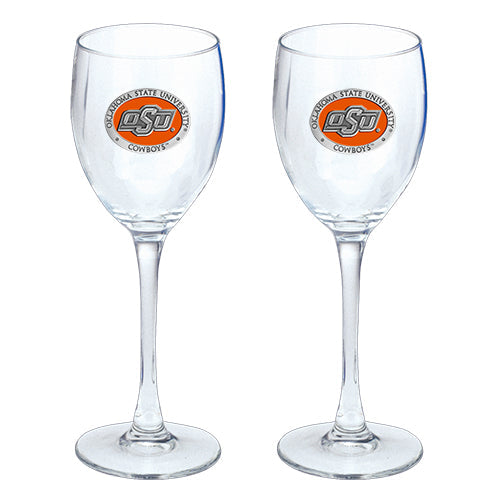 Oklahoma State University Goblets (Set Of 2)