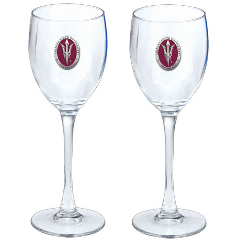 Arizona State University Pitch Fork Logo Goblets (Set of 2)