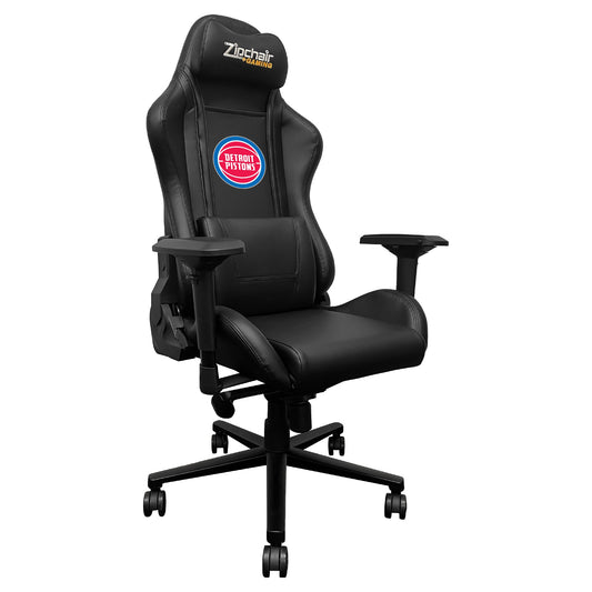 Xpression Pro Gaming Chair with Detroit Pistons Logo