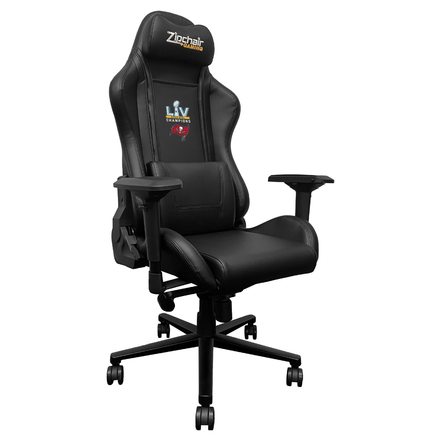 Tampa Bay Buccaneers Primary Super Bowl LV Logo Xpression Pro Gaming Chair