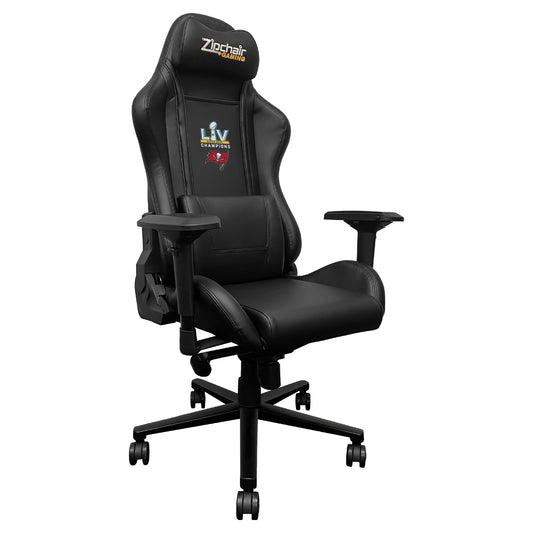 Tampa Bay Buccaneers Primary Super Bowl LV Logo Xpression Pro Gaming Chair