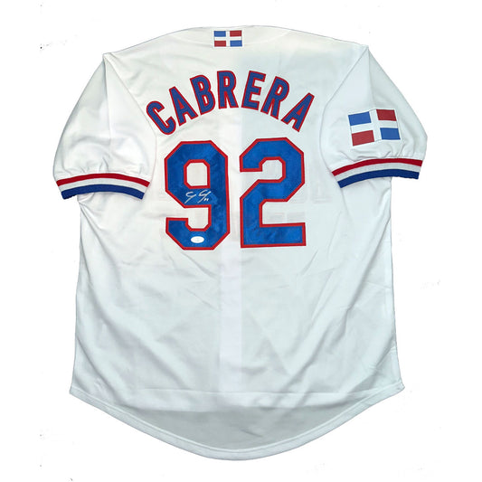 Genesis Cabrera Autographed WBC Dominican Republic Jersey JSA COA STL Cardinals