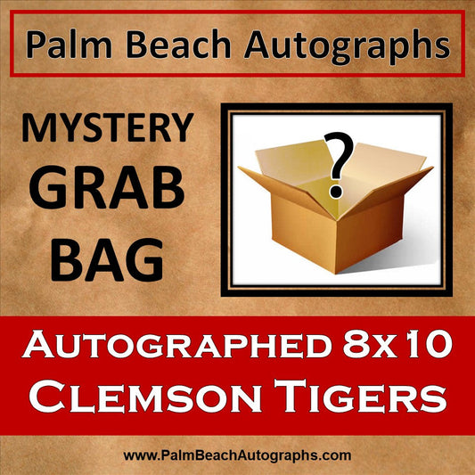 MYSTERY GRAB BAG - Clemson Tigers Autographed Football 8x10 Photo