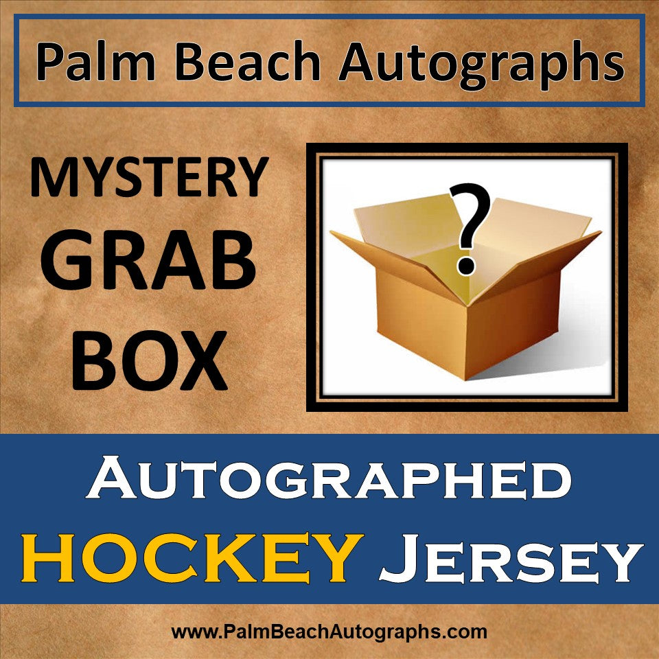 MYSTERY GRAB BOX - Autographed Hockey Jersey