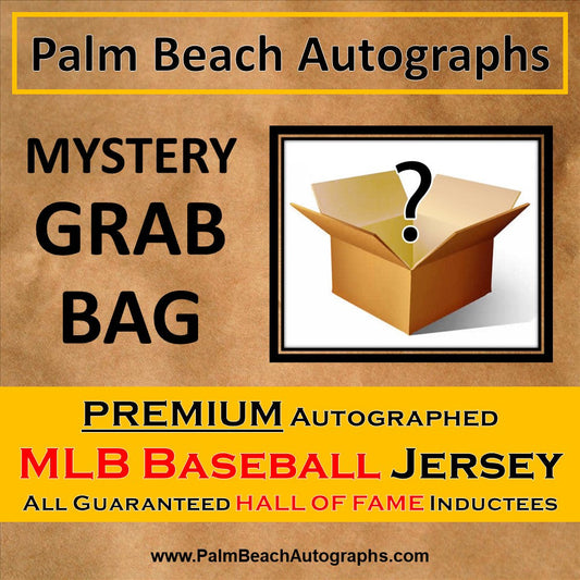 MYSTERY GRAB BOX - Premium MLB Autographed Jersey - All Hall of Famers