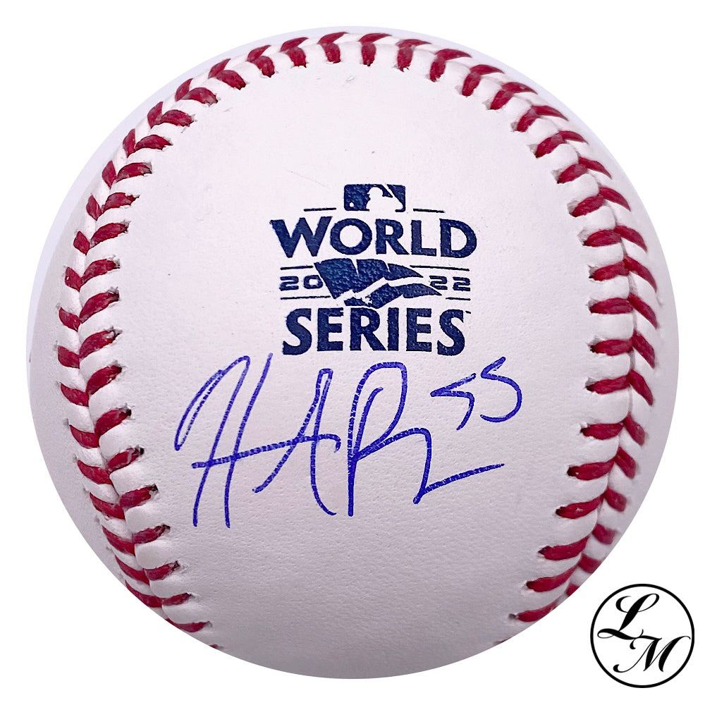 Hunter Brown Houston Astros Autographed 2022 World Series Baseball JSA COA