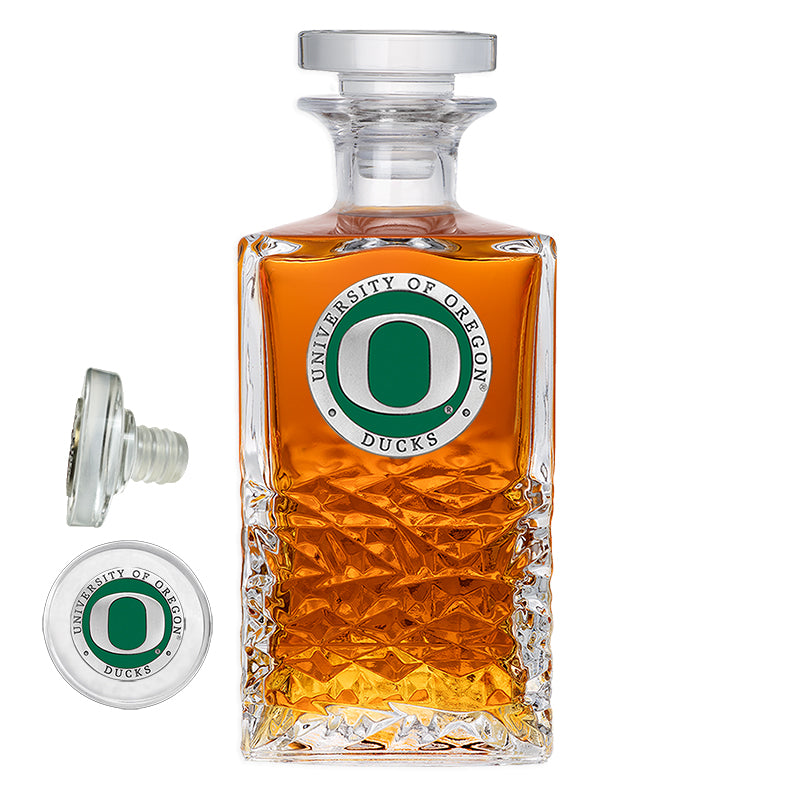 University of Oregon Heritage Decanter