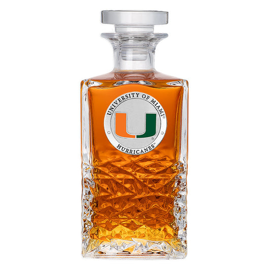 University of Miami Heritage Decanter