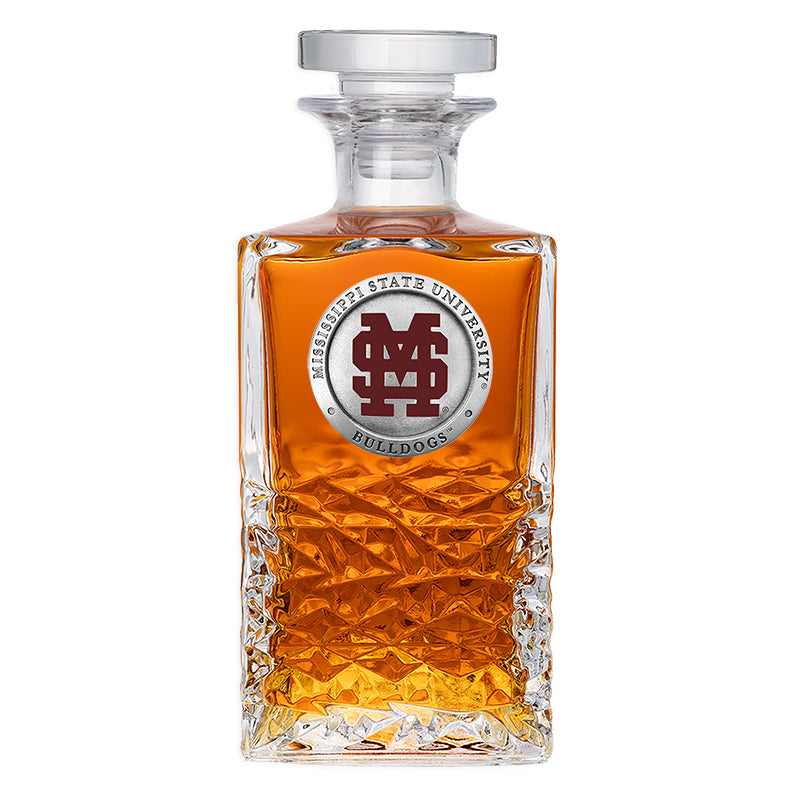 Mississippi State University Baseball Logo Heritage Decanter