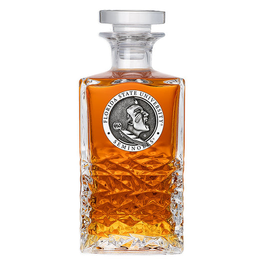 Florida State University Seminoles Heritage Decanter