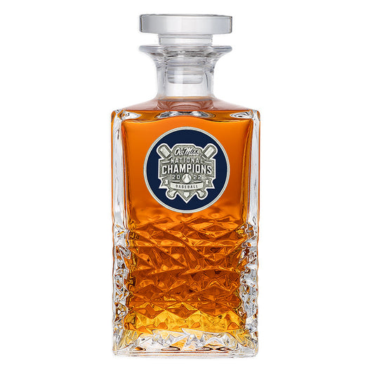 Ole Miss Baseball National Champions 2022 Heritage Decanter