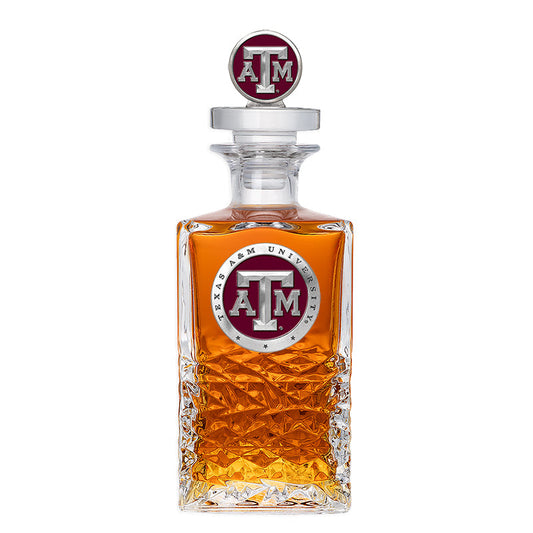 Texas A&M University  Heritage Decanter with 3D Top