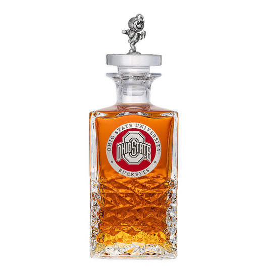 Ohio State University Heritage Decanter with 3D Top