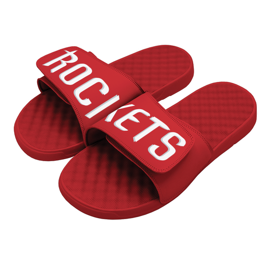Houston Rockets Word Mark Split Slides