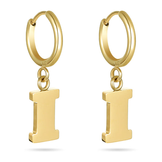 Illinois Huggie Hoop Earrings