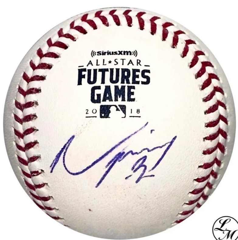 Luis Urias Milwaukee Brewers Autographed 2018 Futures Game Baseball