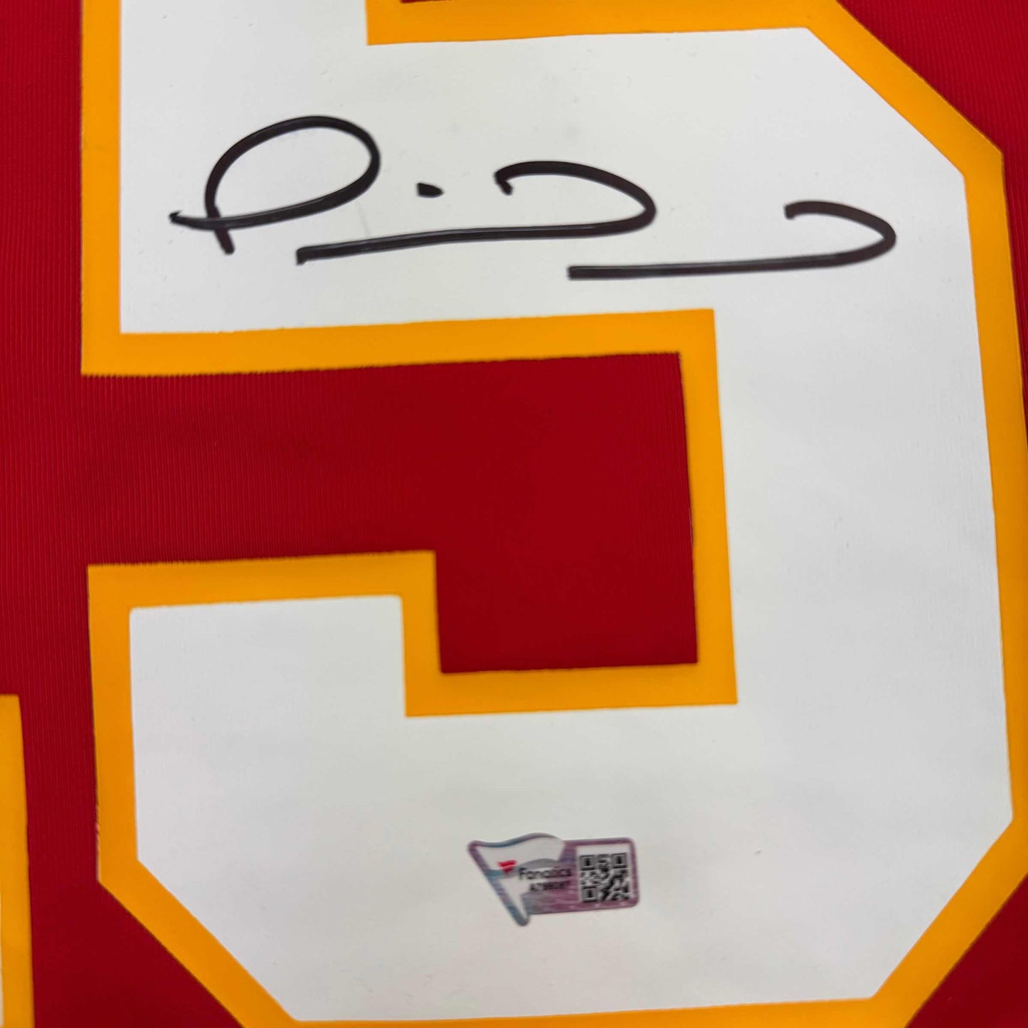 Autographed/Signed Patrick Mahomes Kansas City Chiefs Red Authentic Nike Football Jersey Fanatics COA