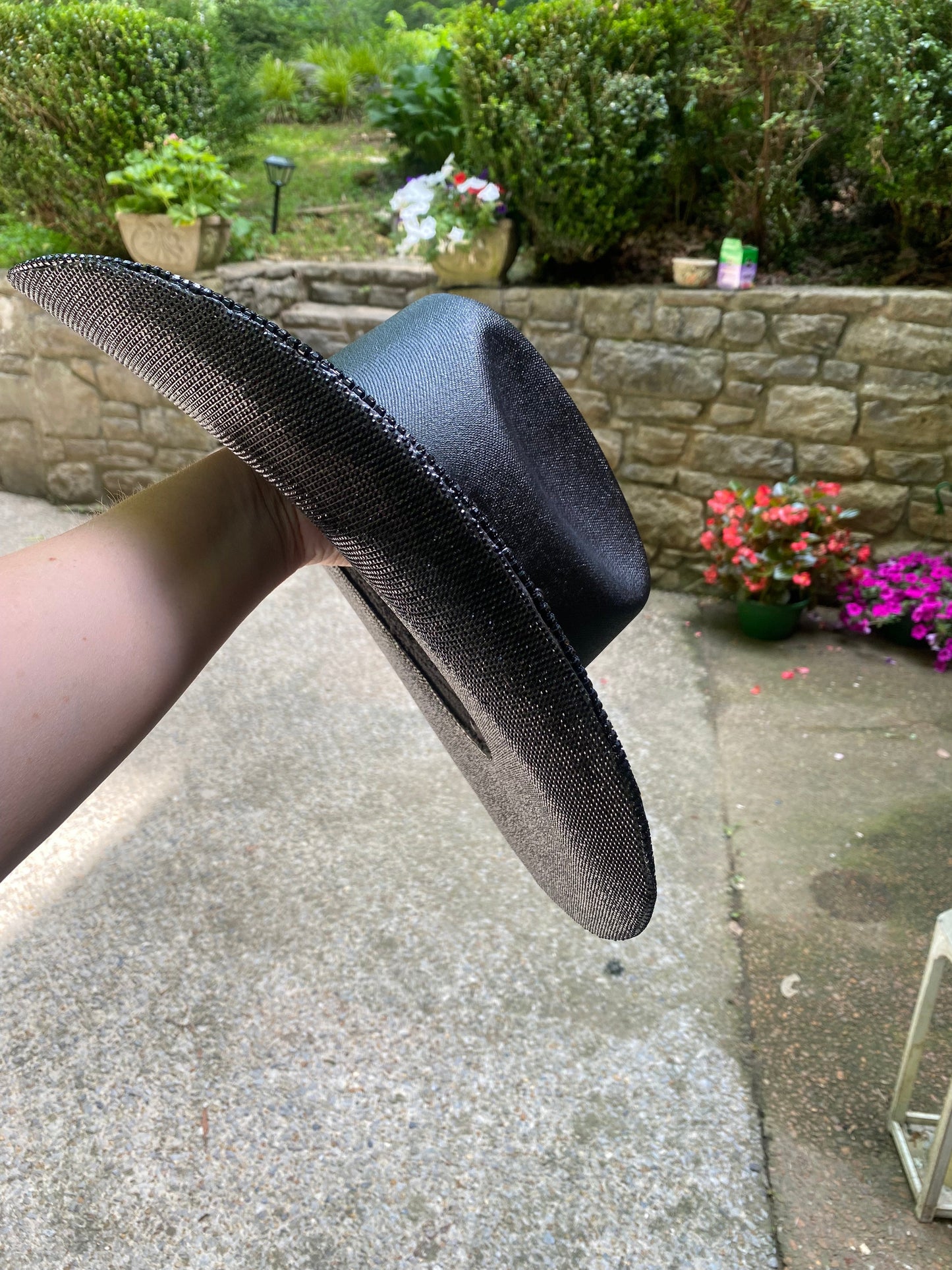 "Blacked Out" - Underneath Brim Only