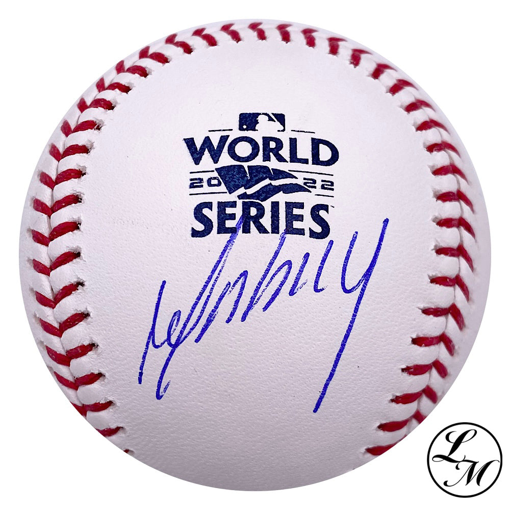 Jose Abreu Houston Astros Autographed 2022 World Series Baseball COA