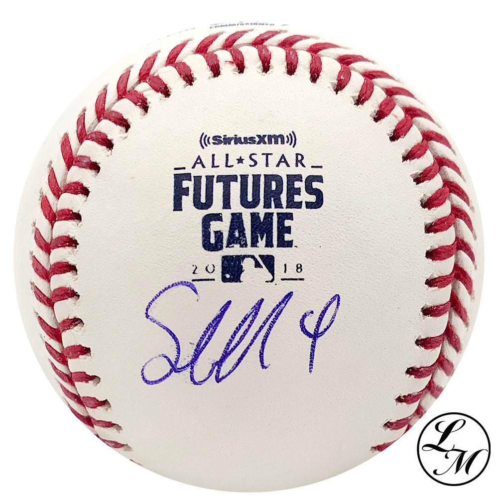 Jesus Sanchez Autographed Miami Marlins 2018 Futures Game Baseball COA