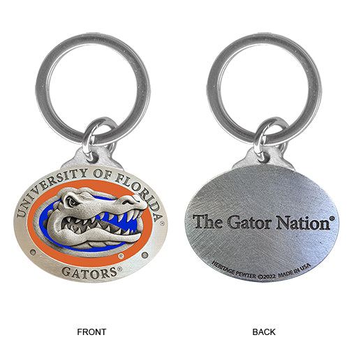 University of Florida Keychain w/ Backtext
