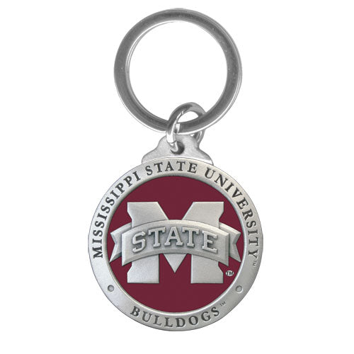 Mississippi State University Bulldogs "M" Logo Key Chain