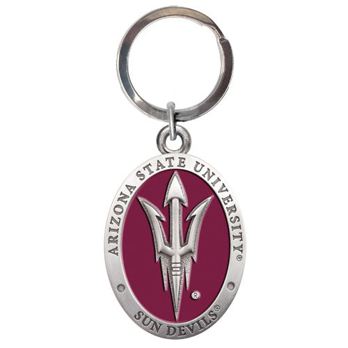 Arizona State University Pitch Fork Logo Key Chain