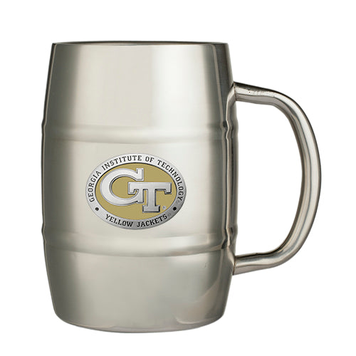 Georgia Tech GT Logo Keg Mug