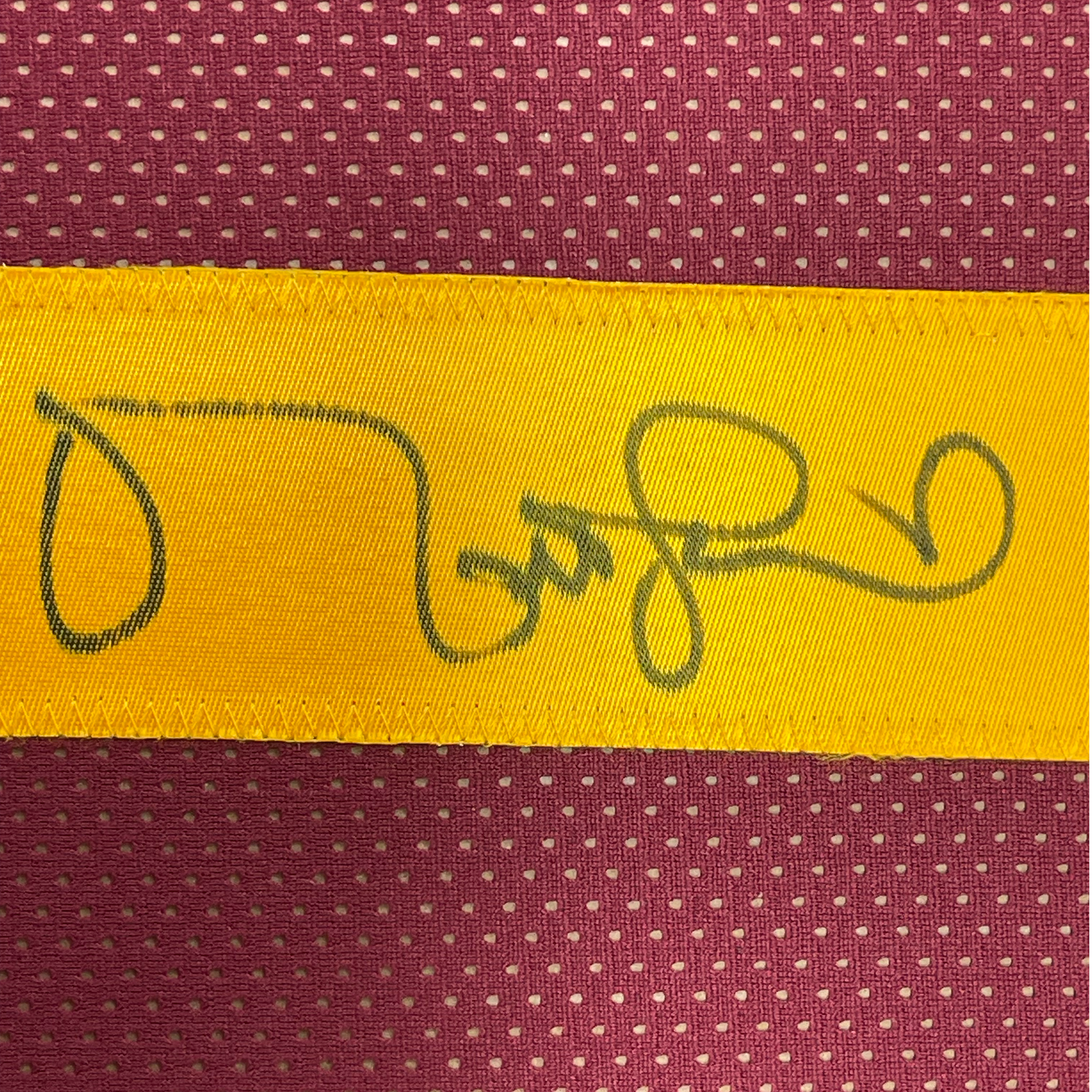 Framed Autographed/Signed Matt Leinart 35x39 USC Southen Cal Red College Football Jersey JSA COA