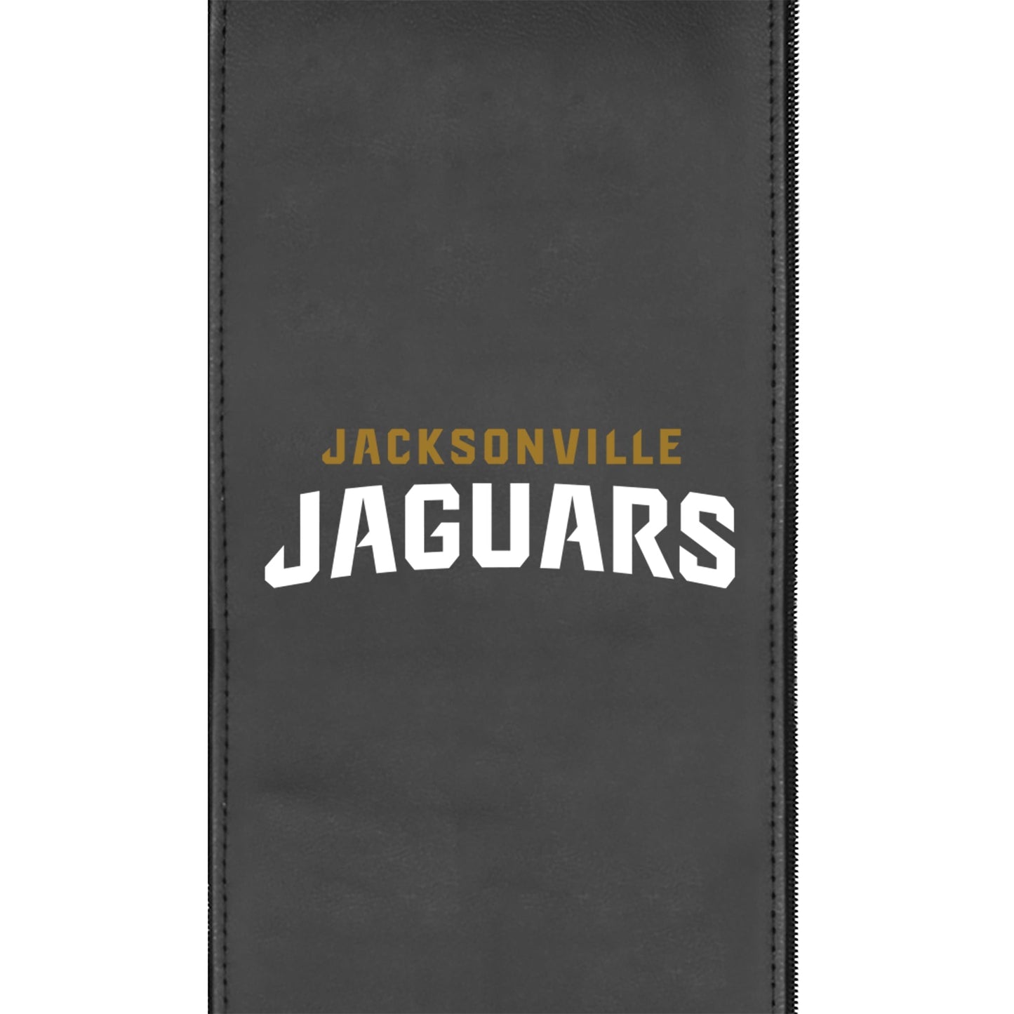 Silver Sofa with  Jacksonville Jaguars Secondary Logo