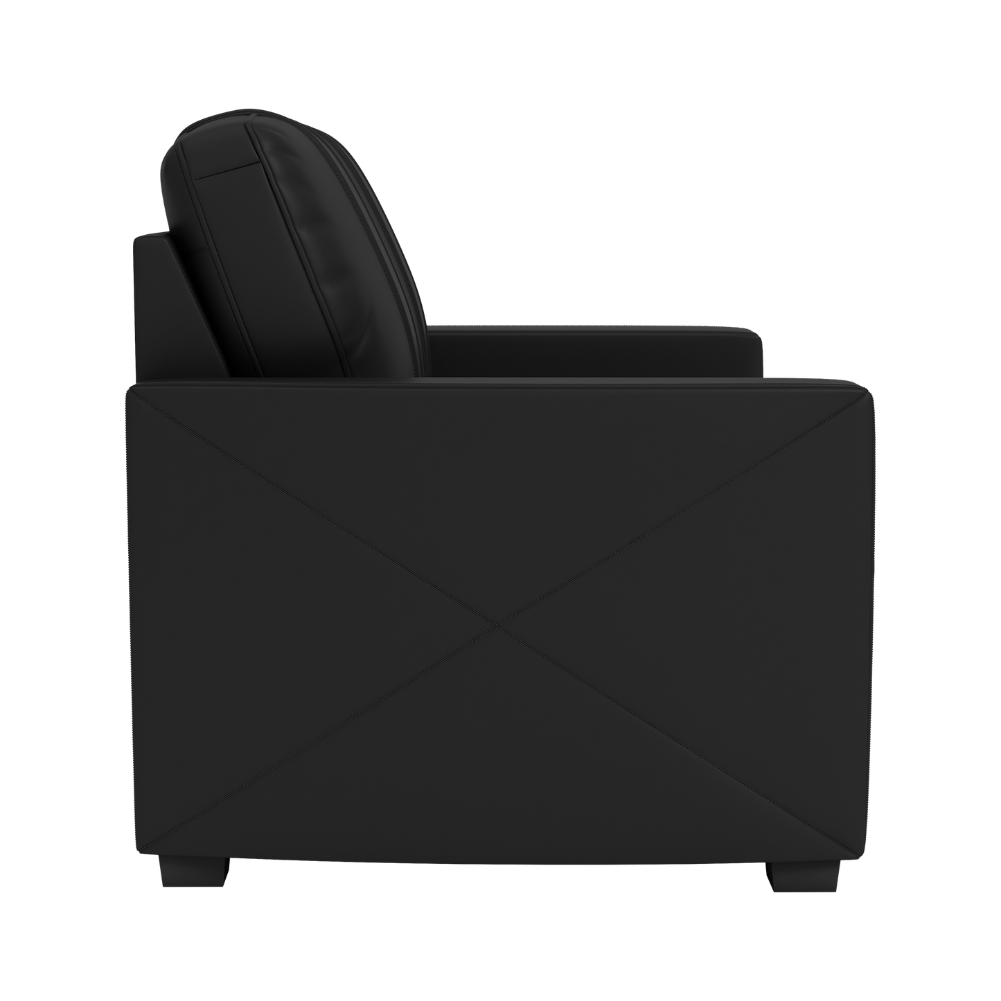 Silver Loveseat with Portland Trailblazers Alternate Logo