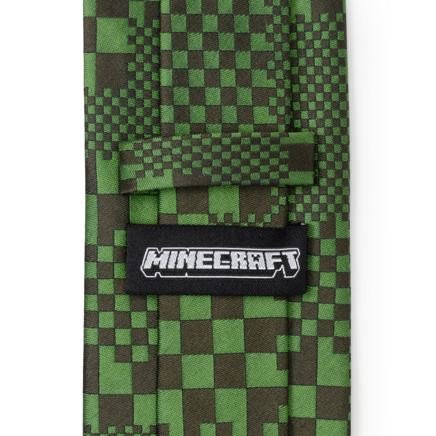 Minecraft Hidden Creeper Green Men's Tie