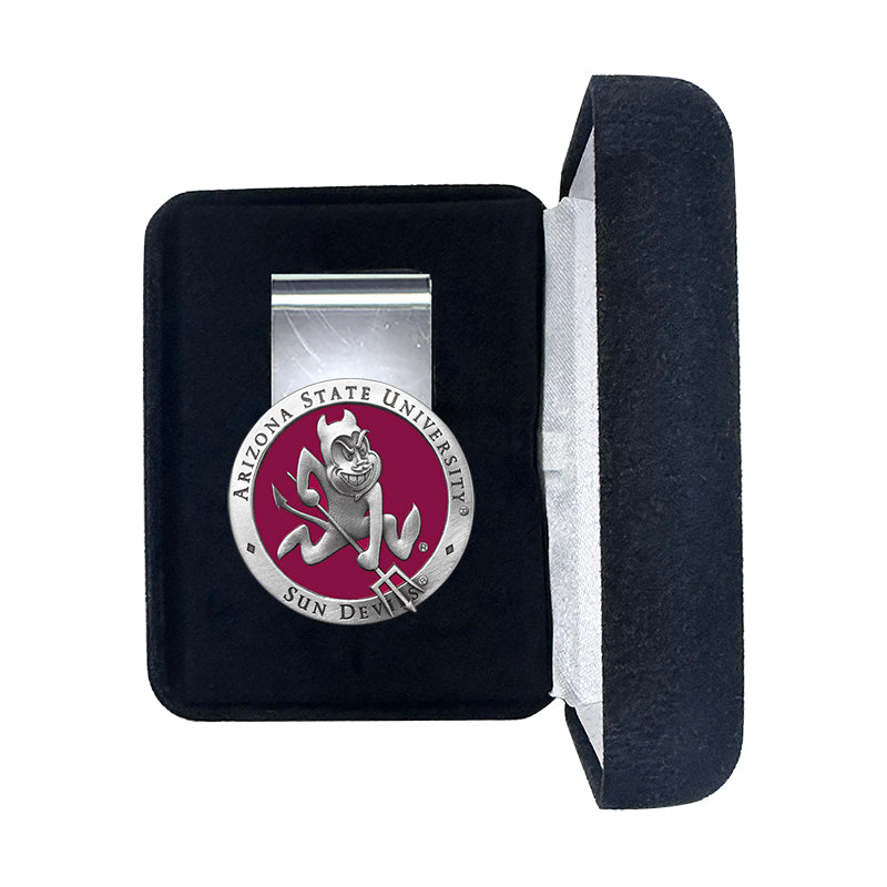 Arizona State University Sparky Logo Money Clip
