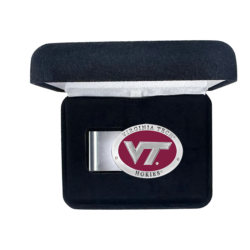 Virginia Tech University VT Logo Money Clip